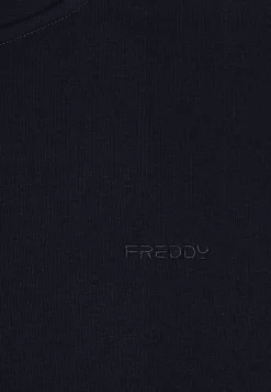 Freddy Felpa Uomo Regular Fit con Zip e Collo Alto-Uomo Felpe