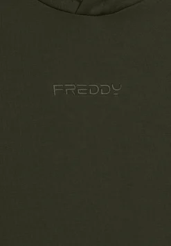 Freddy Felpa Uomo Regular Fit con Cappuccio e Tasca Marsupio-Uomo Felpe