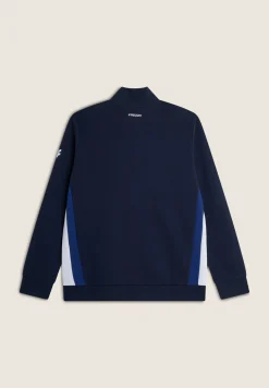 Freddy Felpa Uomo Zip con Collo Alto in tessuto piqué-Uomo Felpe