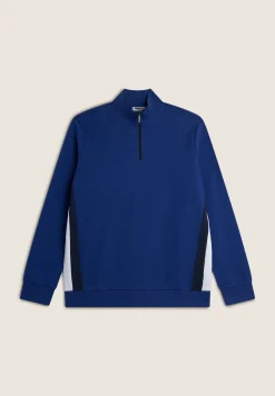 Freddy Felpa Uomo Zip con Collo Alto in tessuto piqué-Uomo Felpe