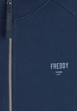 Freddy Felpa zip comfort fit con collo alto-Uomo Felpe