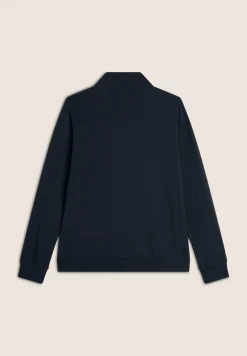 Freddy Felpa zip con collo alto e logo con perline dorate-Donna Padel|Pilates