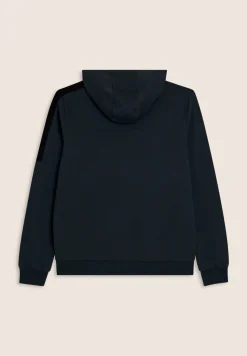 Freddy Felpa zip e cappuccio con inserti a contrasto-Uomo Felpe