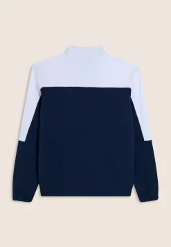 Freddy Felpa zip e collo alto con blocchi di colore-Uomo Felpe