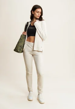 Freddy Felpa zip e collo alto con dettagli animalier-Donna Felpe
