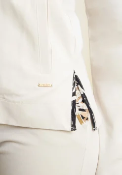 Freddy Felpa zip e collo alto con dettagli animalier-Donna Felpe