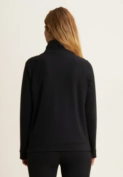 Freddy Felpa Zip e Collo Alto con dettaglio Effetto Seta-Donna Ginnastica|Felpe