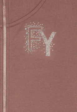 Freddy Felpa Zip e Collo Alto con dettaglio Effetto Seta-Donna Ginnastica|Felpe