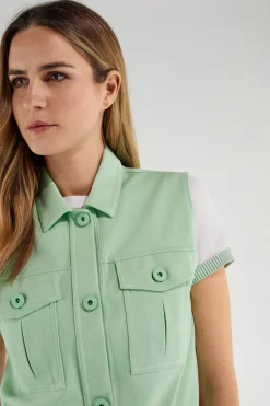 Freddy Giacca casual senza maniche colore pastello-Donna Giacche