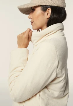 Freddy Giacca Invernale in Corduroy con Chiusura Full Zip-Donna Giacche