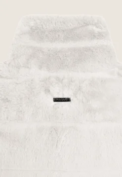 Freddy Gilet donna zip e collo alto in Pelliccia Sintetica rigata-Donna Giacche