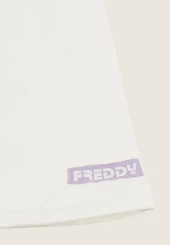Freddy Gonna Bambina a trapezio in cotone texturizzato- Gonne