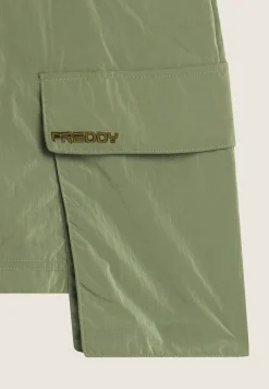 Freddy Gonna corta in nylon navetta con tasconi-Donna Pantaloni Sportivi|Tutti I Pantaloni
