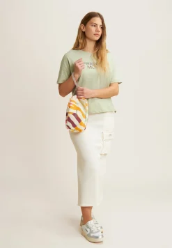 Freddy Gonna longuette con spacchi laterali e maxi tasca-Donna Pantaloni Sportivi
