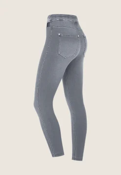 Freddy Jeggings N.O.W. 7/8 con vita alta e dettagli cut out-Donna Jeans E Pantaloni