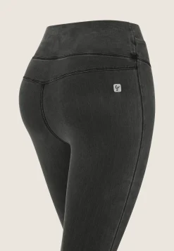 Freddy Jeggings N.O.W. 7/8 con vita alta in tencel denim-Donna Jeans E Pantaloni