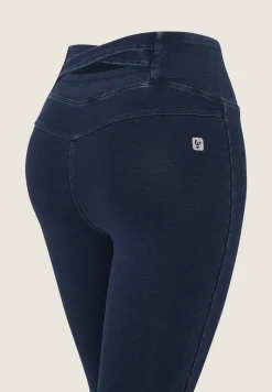 Freddy Jeggings N.O.W. 7/8 in jersey con vita alta e retro cut out-Donna Jeans E Pantaloni