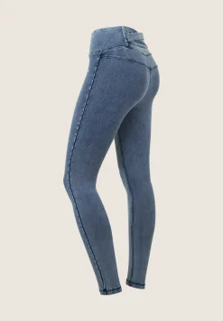 Freddy Jeggings N.O.W. 7/8 in jersey con vita alta e retro cut out-Donna Jeans E Pantaloni