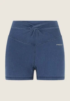 Freddy Jeggings N.O.W. short skinny a vita alta in tencel denim-Donna Jeans E Pantaloni