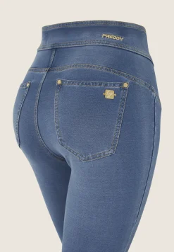 Freddy Jeggings N.O.W. skinny vita alta con impunture decorative-Donna Jeans E Pantaloni