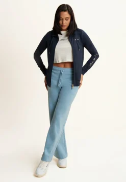 Freddy Jogger regular fit in french terry con gamba ampia-Donna Pantaloni Sportivi