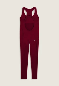 Freddy Jumpsuit aderente con apertura posteriore e cuciture shaping-Donna Pilates|Fitness