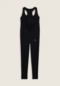 Freddy Jumpsuit aderente con apertura posteriore e cuciture shaping-Donna Pilates|Fitness