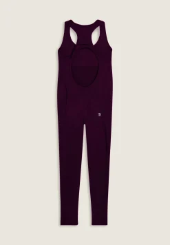 Freddy Jumpsuit aderente con apertura posteriore e cuciture shaping-Donna Pilates|Fitness