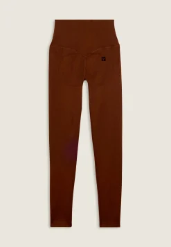 Freddy Leggings 7/8 a vita altissima con cuciture shaping-Donna Pilates|Fitness