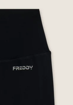 Freddy Leggings 7/8 a vita altissima con cuciture shaping-Donna Pilates|Fitness