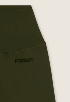Freddy Leggings 7/8 a vita altissima con cuciture shaping-Donna Pilates|Fitness