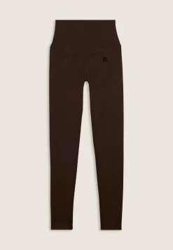 Freddy Leggings 7/8 a vita altissima con cuciture shaping-Donna Pilates|Fitness