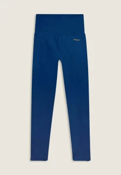 Freddy Leggings 7/8 a vita altissima in tessuto seamless a costine-Donna Pilates|Fitness