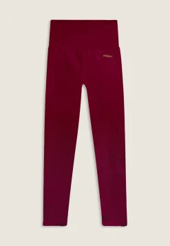 Freddy Leggings 7/8 a vita altissima in tessuto seamless a costine-Donna Pilates|Fitness