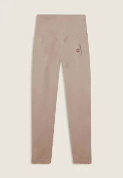 Freddy Leggings 7/8 a vita altissima in tessuto seamless a costine-Donna Pilates|Fitness