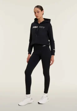 Freddy Leggings 7/8 con maxi logo posteriore-Donna Fitness|Pantaloni Sportivi