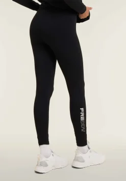 Freddy Leggings 7/8 con maxi logo posteriore-Donna Fitness|Pantaloni Sportivi