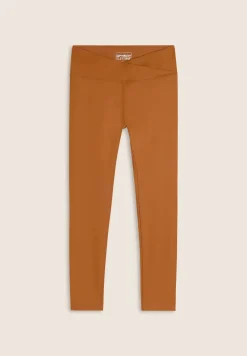 Freddy Leggings 7/8 effetto pelle vita regular-Donna Pilates|Fitness