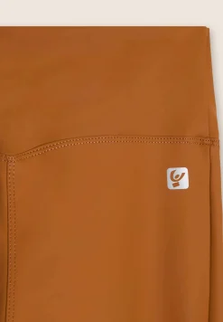 Freddy Leggings 7/8 effetto pelle vita regular-Donna Pilates|Fitness