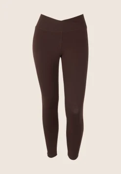 Freddy Leggings 7/8 in Jersey Elasticizzato con Vita Regular-Donna Pilates|Fitness