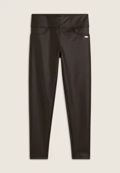 Freddy Leggings 7/8 in tessuto coated per un effetto pelle-Donna Leggings|Tutti I Pantaloni