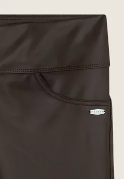 Freddy Leggings 7/8 in tessuto coated per un effetto pelle-Donna Leggings|Tutti I Pantaloni