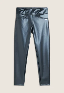 Freddy Leggings 7/8 in tessuto coated per un effetto pelle-Donna Leggings|Tutti I Pantaloni