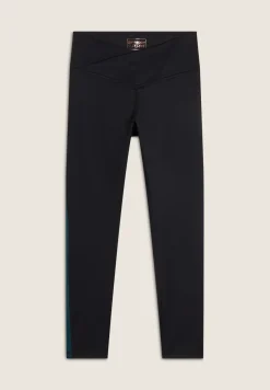 Freddy Leggings 7/8 in tessuto tecnico con vita alta a incrocio-Donna Padel|Pilates