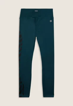 Freddy Leggings 7/8 vita alta con dettagli maculati-Donna Padel|Pilates