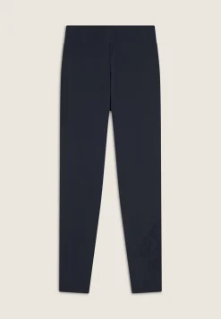 Freddy Leggings 7/8 vita alta in jersey con dettagli floreali-Donna Pilates|Ginnastica