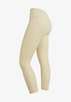 Freddy Leggings 7/8 vita alta in tessuto coated effetto pelle-Donna Pilates|Fitness