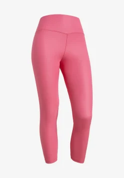 Freddy Leggings 7/8 vita alta in tessuto coated effetto pelle-Donna Pilates|Fitness