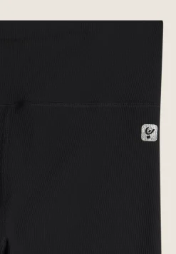Freddy Leggings 7/8 vita alta in tessuto tecnico a costine-Donna Padel|Pilates