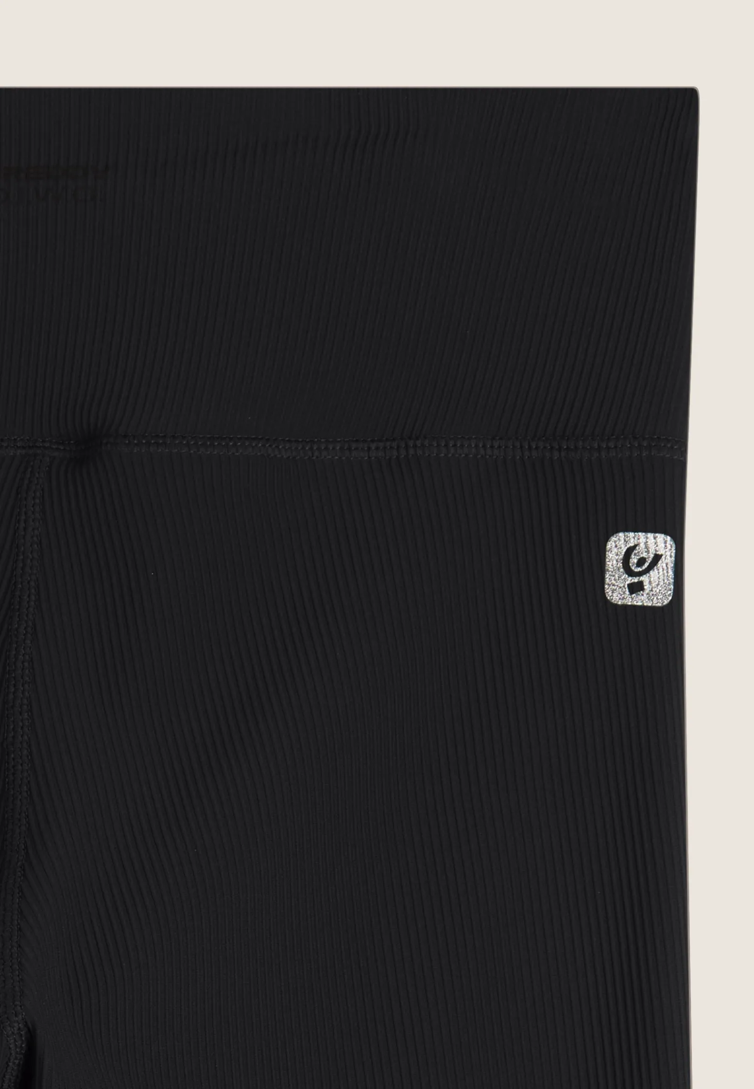 Freddy Leggings 7/8 vita alta in tessuto tecnico a costine-Donna Padel|Pilates